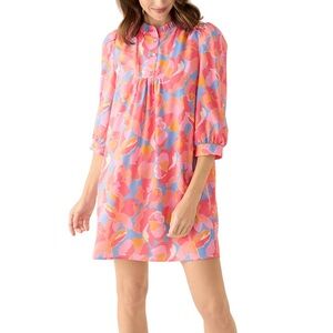 NWT Michelle McDowell Karis Dress Falling Poppies XL